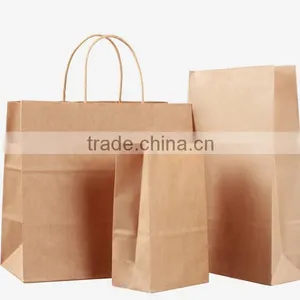 Luxury Custom Cheap Kraft Paper Gift Bag thumbnail-5