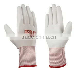 Nylon pu Coated Hand Gloves/ PU Coated Working Gloves thumbnail-3