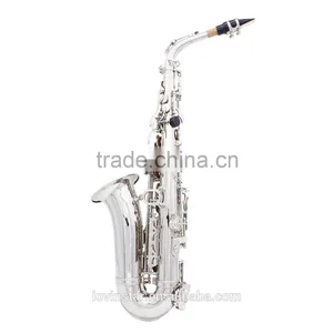 Plastic Baby Saxophone Silver Metal Alto Saxophone thumbnail-4