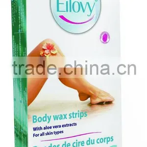 Eilovy 20strips and 2 Oil Cleansing Wipes Hair Removal Cold Waxing Strips thumbnail-1