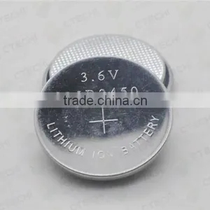 3.6V LIR2450 Lithium Rechageable Button Cell Lir2450 thumbnail-1