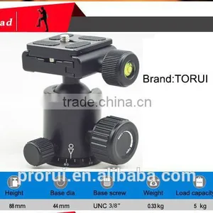 Professional Aluminum Desktop Camera Stand Ball Head, 360 Degree Panorama Ball Head Quality Choice Most Popular thumbnail-5