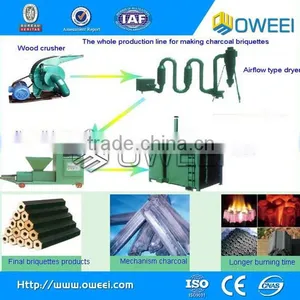 Charcoal Sawdust Briquette Making Machine thumbnail-5