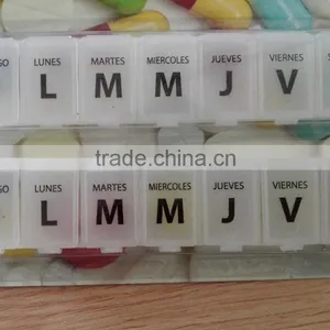 Plastic Pill Reminder Box Capsule Case thumbnail-2