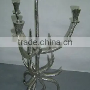 Cast Aluminum Candle Stand/ Candelabra/ Candlestick Holder/ Chandelier/ Cylinder/ Hurricane/ Pillar Holder/ Votive/ Scone thumbnail-1