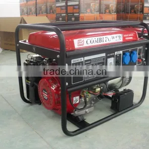 Hot Sale Protable 3KW Open Gasoline Generator With Air Cooled thumbnail-3