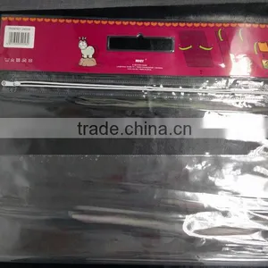 Qingdao JTD Manufacture Customized Zipper Transparent / Clear Vinyl Pvc Bag s for Blankets thumbnail-1