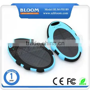 Shenzhen 2016 New 5000mah Mobile Battery Charger , Dual Portable Usb Charger 5000mah Solar Power Bank Charger thumbnail-6