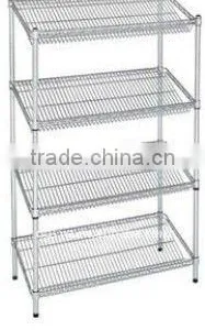 Chrome Slanted Shelving thumbnail-1