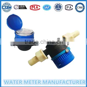 DN15MM Nylon Plastic Water Meter,single Jet Water Meter thumbnail-1