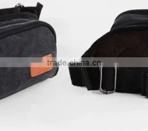 Men Boy Casual Canvas Bag Chest Shoulder ba Chest Hiking Bag Backpack Bag thumbnail-4