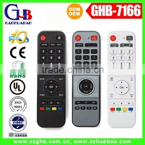 GHB-7166 LED TV BOX STB DVB SAT OTT IPTV AV AUDIO VEDIO HD IPTV Remote Controller thumbnail-1