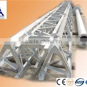 Galvanized Electric Pylon Utility Steel Transmission Poles thumbnail-3