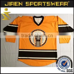 2016 Wholesale Sublimated Custom Ice Hockey Jerseys With Your Logo 5xl Hockey Jersey thumbnail-1