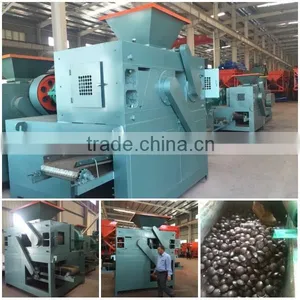 Double Roller Chromium Mineral Powder Briquette Making Machine thumbnail-1