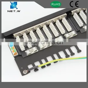 24 Port Cat5e Patch Panel, FTP Rack Mount Patch Panel, Patch Panel Network thumbnail-3