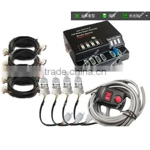 120W 4 HID Bulbs Hide-A-Way Emergency Strobe Light System thumbnail-1