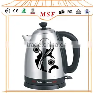 New Design Thermo Stainless Steel Electric Kettle thumbnail-2