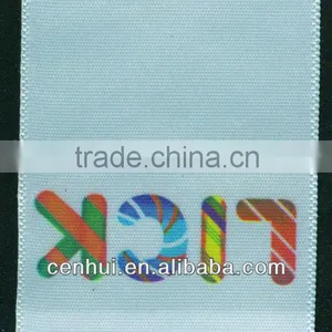 Hot Sale Fabric Printed Label.Cotton Label for Clothing thumbnail-1
