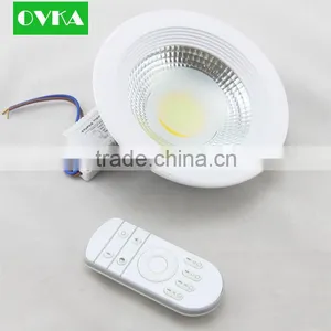 Smart Led Downlight COB Dimmable With Remote Control Brightness and Color 5w 7w 20w 30w Lighting thumbnail-2