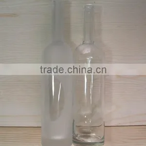 China Manufacturer Glass Bottles for Liquor, Empty White Glass Bottle thumbnail-1