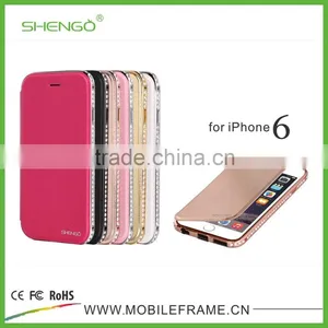 Hot Seeling Luxury Leather Case For IPhone6/Good Price Leather Case for IPhone6 thumbnail-3