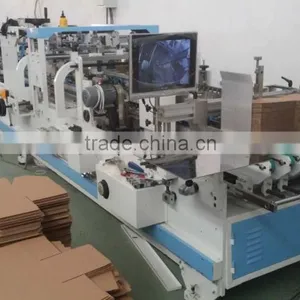 High Speed Automatic Carton Box Crash-lock Bottom Folder Gluer Machine/carton Box Making Machine Prices thumbnail-1
