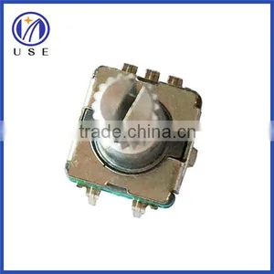 11mm Incremental Rotary Encoder for Volume Control With Push on Switch thumbnail-3