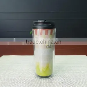 Popular Promotional Gift PP and PS Color Changing Magic Travel Tumbler thumbnail-4