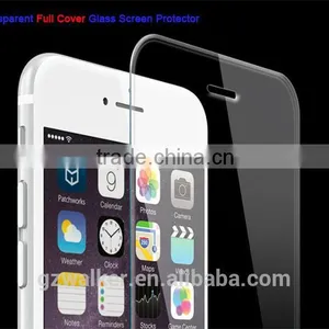 2015 Hot Selling High Quality 2.5D Ultra Thin Transparent Full Cover Tempered Glass Screen Protector for Iphone 6 6s 6s Plus thumbnail-3