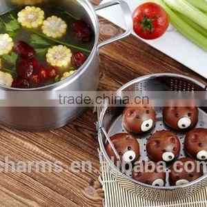 Charms Double Handles Stainless Steel Steamer thumbnail-2