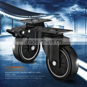 Medium/Light Duty Swivel Casters With TPR or PU Wheels thumbnail-1