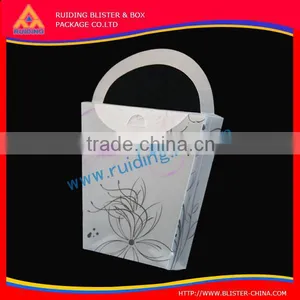 (printed Customer Logo) Good Quality Clear Plastic PET Box With Hanger thumbnail-3