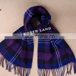 Fashionable Cashmere Scottish Tartan Winter Scarf WCS14112217 thumbnail-1