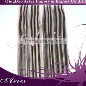 20" Ombre Remy Tape Hair Extension/adhesive Tape Hair Extension thumbnail-3