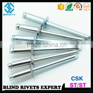 ISO15980 STEEL RIVET BODY STEEL MANDREL CSK STEEL STEEL RIVETS thumbnail-4
