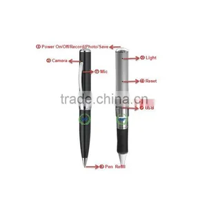 HOT! JVE-3102A Detective Camera in Pen;business Pen Video Camera;gift Pen Camera 8GB thumbnail-2