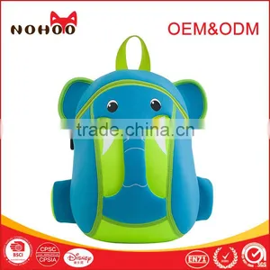 Novelty Nohoo Brand Baby Backpack Neoprene New Design School Bag For Preschool Children thumbnail-3