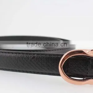 2015 New Design Women Accessories pu Belt With Black Leather for Jeans in YiWu thumbnail-4