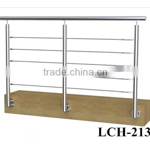 Indoor Stianless Steel Balustrade Railings for Stair Case or Pool Fence thumbnail-2