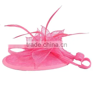 Sinamay Hats and Feather Flower thumbnail-1