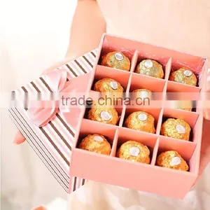 Custom Matt Lamination Chocolate Packaging Box and Stamping,UV Coating Printing Handling Food Grade Packing Box ---DH20499 thumbnail-1