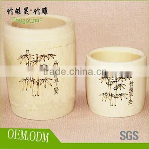 100% Eco-natural Custom Bamboo Rice Food Container thumbnail-1