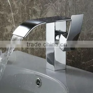 Chromed Single Lever Bathroom Basin Mixer Tap, Vessel Sink Faucet Q3026 thumbnail-1