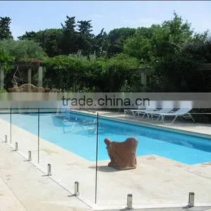 Safety Swimming Pool Glass Fencing With EN12150, AS/NZS2208:1996, BS62061981 thumbnail-1