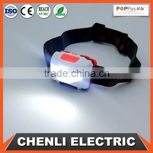 Poppas T12 COB Led Light Running Waterproof Camping Outdoor Walking Reading Led Light Headlamp thumbnail-1