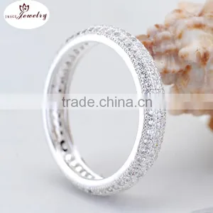 Professional Factory Wholesale Fashion Ring, New Crystal Ring, Sterling Silver Ring thumbnail-1