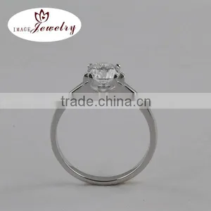 Latest Silver Ring,Fashion Engagement Ring,Silver Wedding Ring thumbnail-2