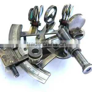 Antique Nautical Brass Vintage Sextant- Promotional Gift Sextant 1037 thumbnail-2
