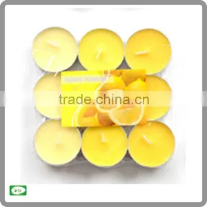 9pc Pack of 4 Hour Scented Tealight Candle With Aluminium Shell thumbnail-1